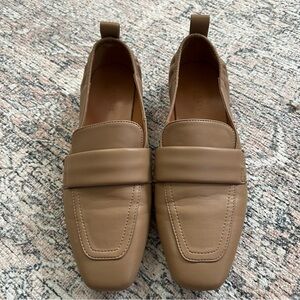 Torgeis Women's Kamella Loafers Size 8.5 Tan Faux Leather